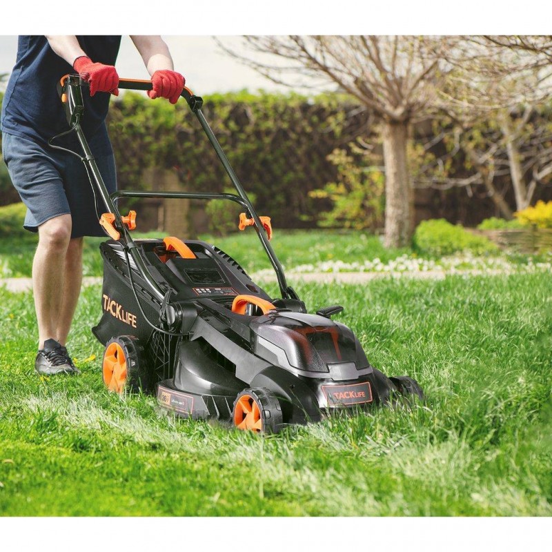 TACKLIFE 40V MAX 4.0Ah 16In Cordless Lawn Mower with Copper Brushless Motor - KD