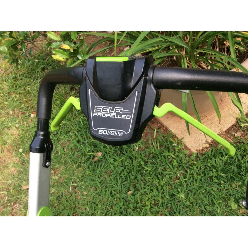 Greenworks  Pro 21” 60V Cordless Push Lawn Mower Battery & Charger MO60L516