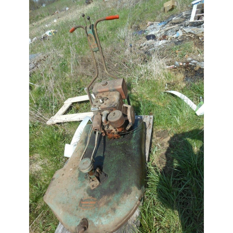 1950s Snappin Turtle Lawn Mower Self Propelled Vintage snapper original