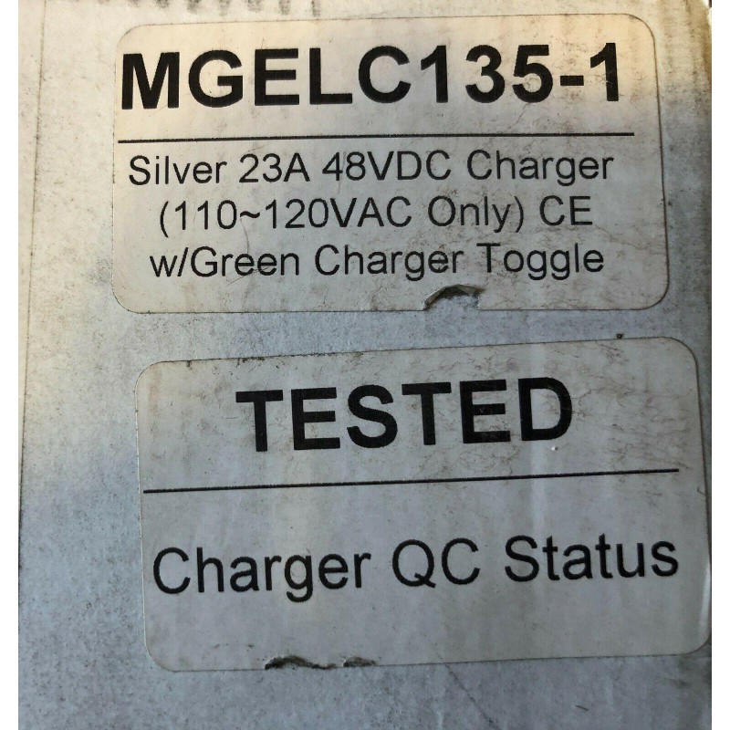 Mean Green Electric Lawn Mower 23A 110/120V Battery Charger 19HR NEOS MGELC135-1
