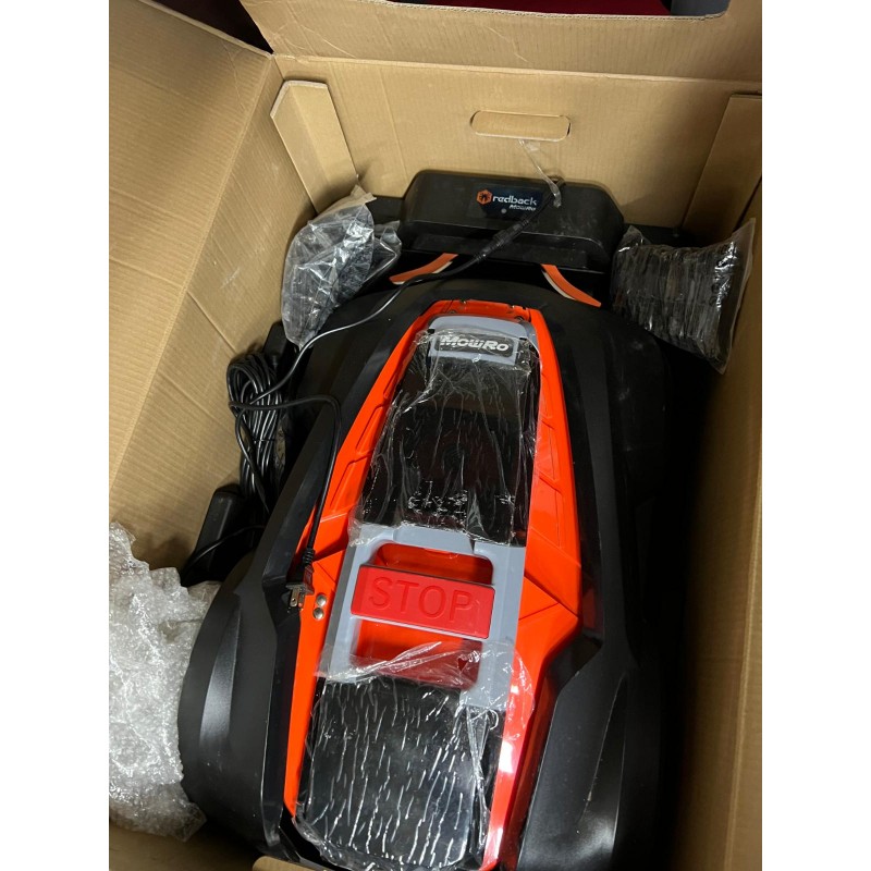 Robot Lawn Mower w/ Install Kit, Mowro by Redback - RM24 1/4 Acre (4Ah Battery)